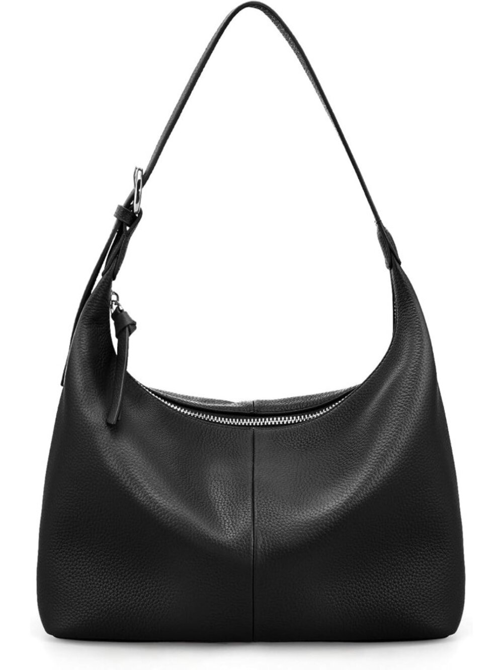Stylish Genuine Leather Slouchy Hobo Bag for Women | Trendy Leather Purse
